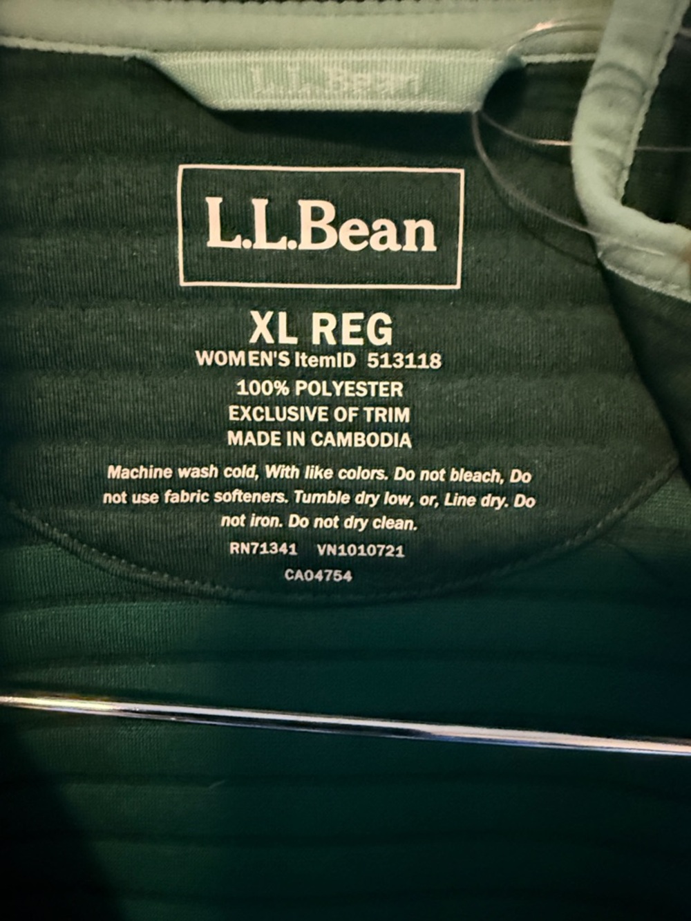 BNWT LL Bean Airlight Vest - Picture 4 of 4